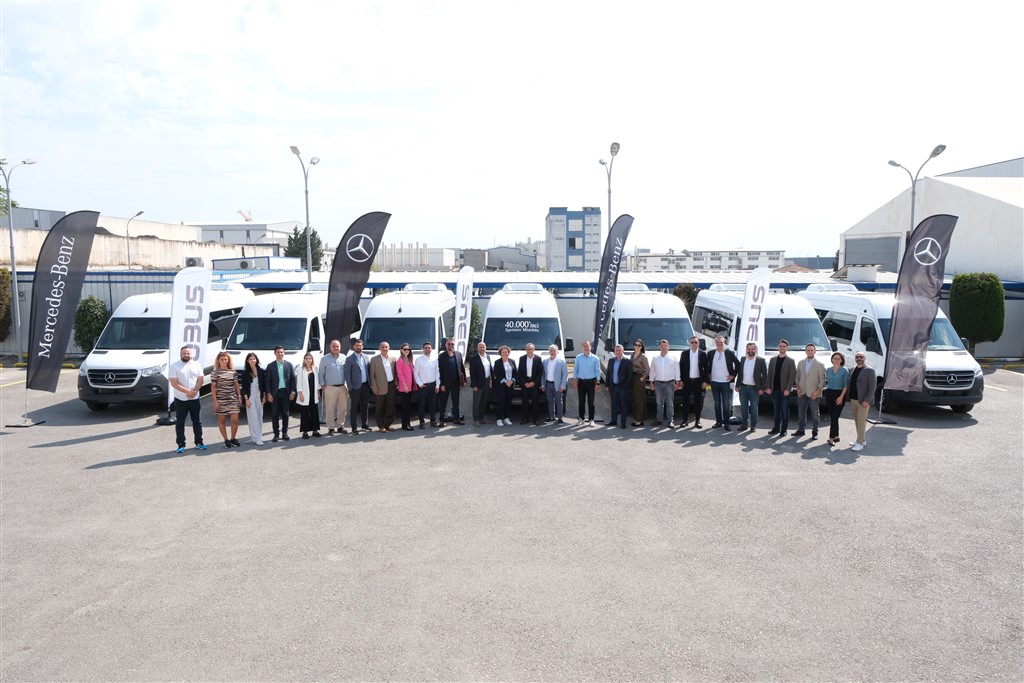 40.000’inci Mercedes-Benz Sprinter, yola çıkmaya hazır