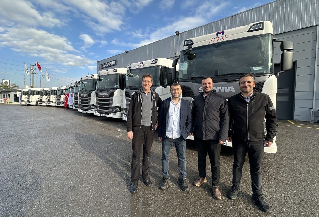 İÇDAŞ Grup Ulaştırma Filosuna 22 Adet Scania Aldı