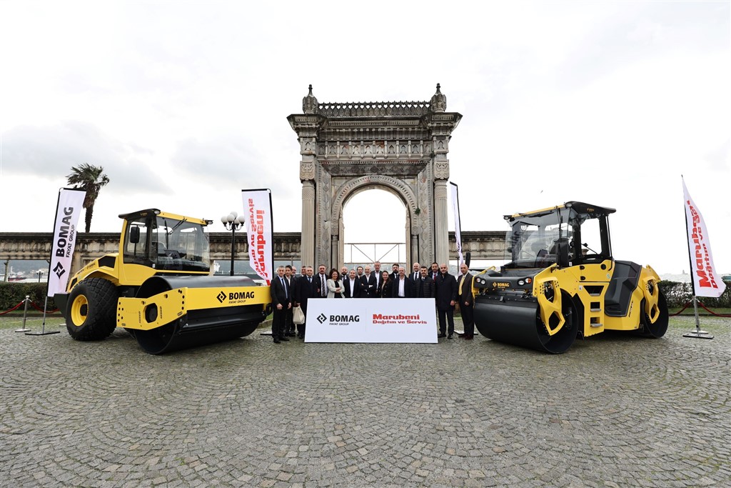 Bomag, Marubeni Dağıtım ve Servis ile Türkiye’de!