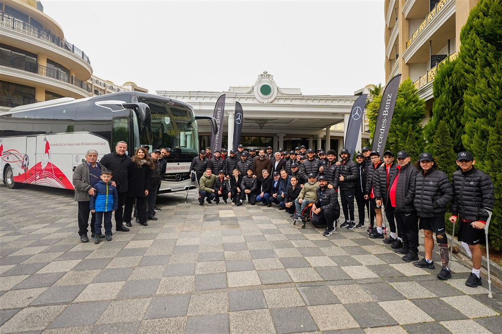 Mercedes-Benz Türk’ten Ampute Futbol Milli Takımı’na Avrupa Şampiyonası için Tam Destek!