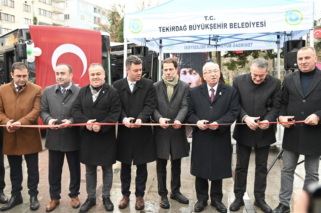 Anadolu Isuzu’dan Tekirdağ Büyükşehir Belediyesi’ne Citiport teslimatı