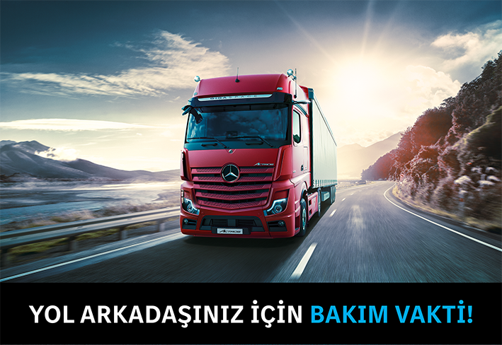 Mercedes-Benz Türk’ten, Kamyon Şoförlerinin Yol Arkadaşlarına Bakım Fırsatı