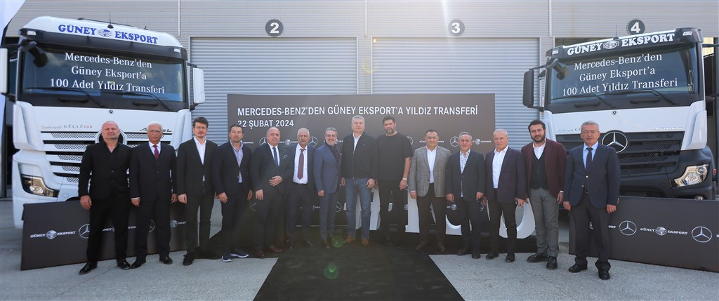 Güney Eksport, Filosunu Mercedes-Benz Actros Ailesi ile Güçlendirmeye Devam Ediyor