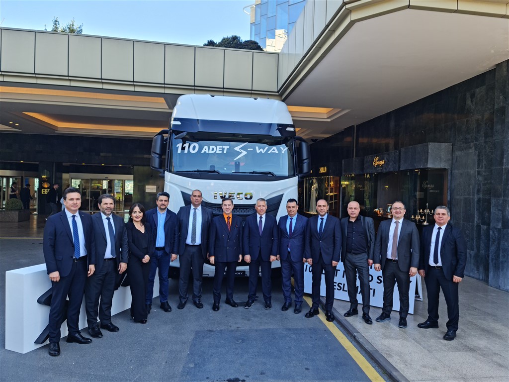 EYÜP LOJİSTİK FİLOSUNU 110 ADET IVECO S-WAY ÇEKİCİ İLE BÜYÜTTÜ