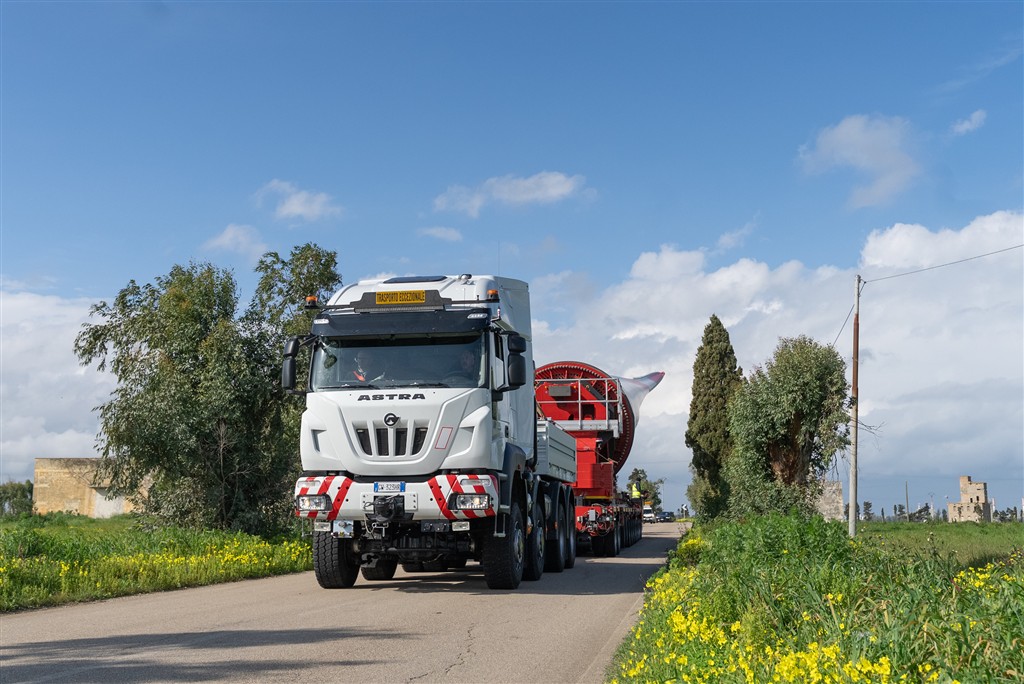Allison Transmission, Astra HD9 ile Rüzgar Türbini Kanadı Taşımacılığını Başarıyla Gerçekleştirdi