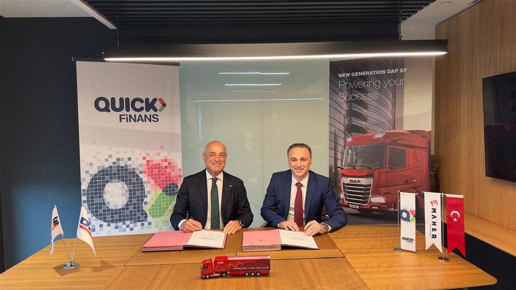 Quick Finans ve DAF Trucks Türkiye iş birliği başladı