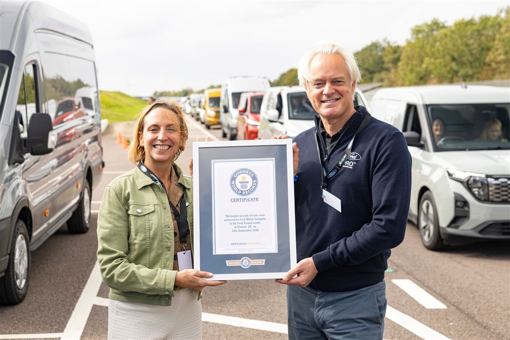 Ford Transit’ten 60. Yılında Guinness Dünya Rekoru™