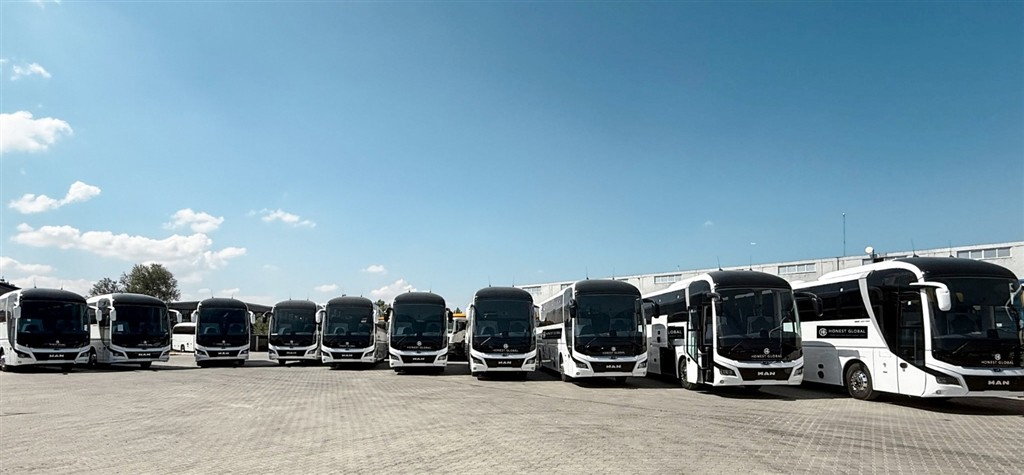 Honest Global, filosunu 10 adet ödüllü MAN Lion’s Coach ile güçlendirdi