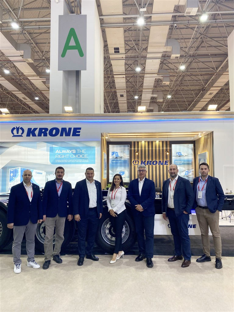 KRONE, Logistech Fuarı’nda Yenilikçi Treyler Çözümleri ile Yerini Aldı