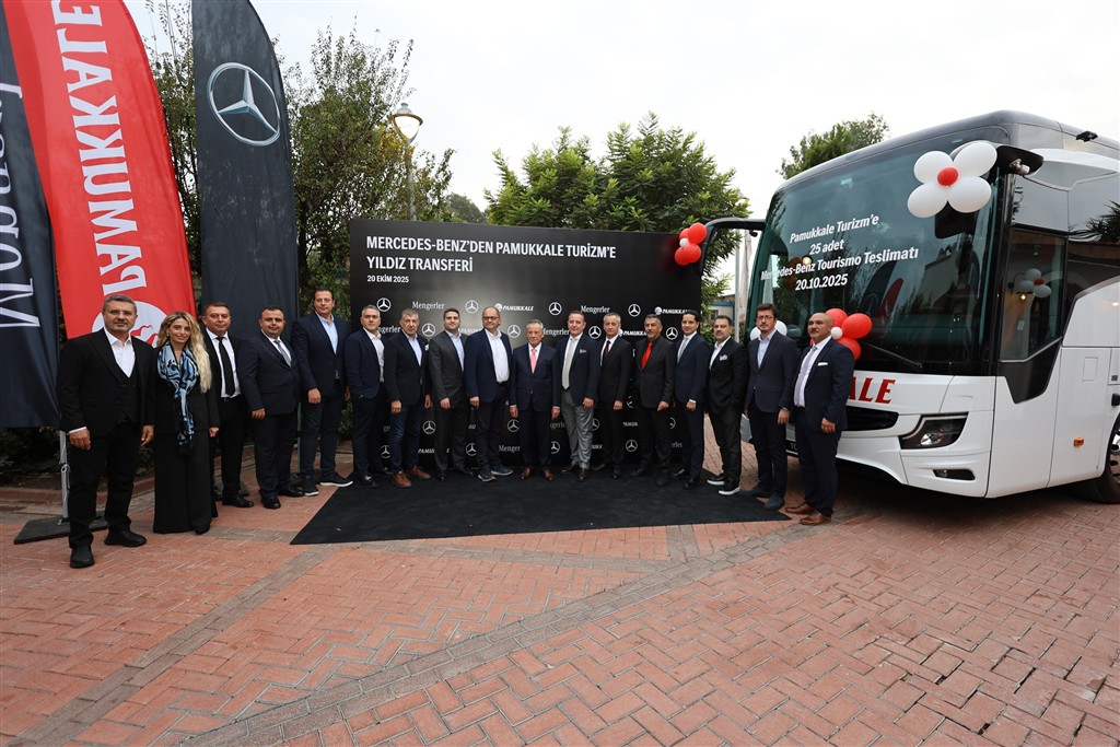 Pamukkale Turizm, Filosunu 25 Adet Mercedes-Benz Tourismo 16 RHD 2+1 ile Güçlendirdi