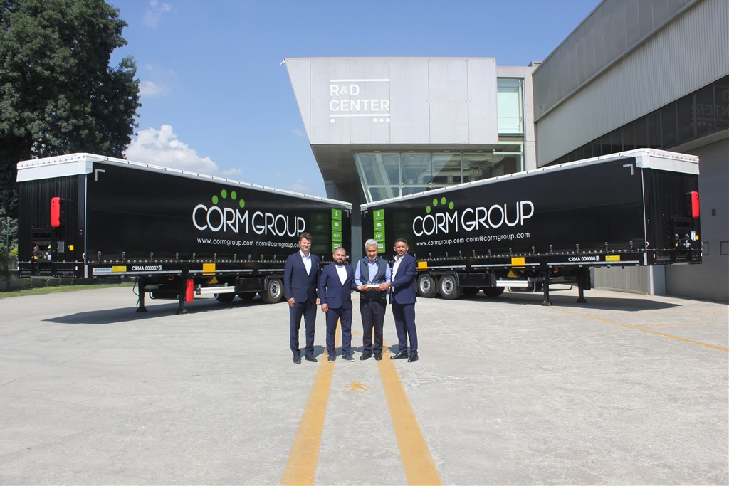 CORM GROUP’TAN DEMİRYOLUNA YATIRIM, 27 TREN YÜKLEMELİ TIRSAN