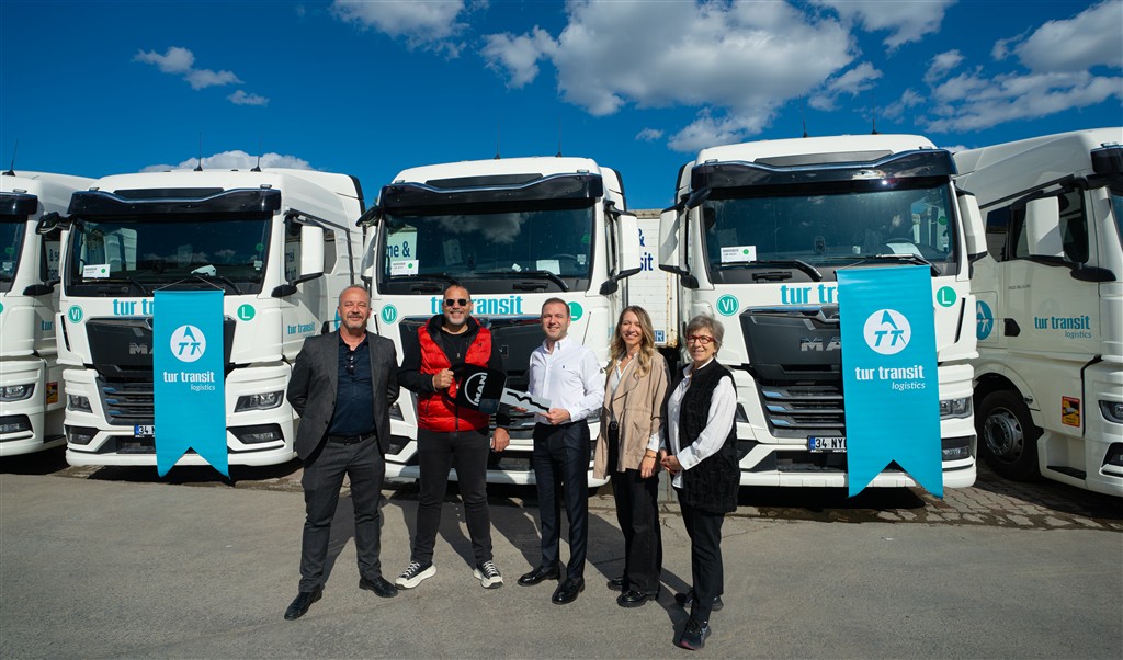 Tur Transit Lojistik, 45. yılını yeni MAN araç yatırımıyla taçlandırdı