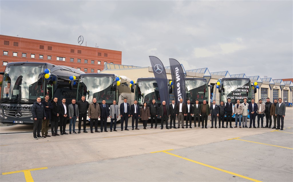 Mercedes-Benz Türk’ten Özlem Cizre Nuh’a 5 Adet Mercedes-Benz Travego ve Tourismo Teslimatı