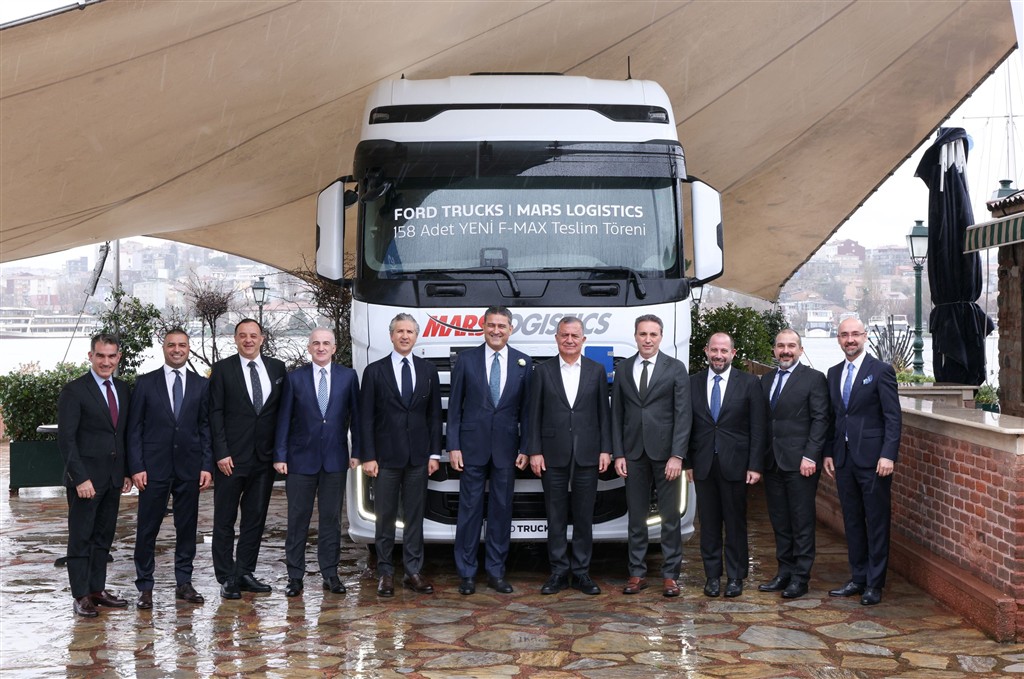 FORD TRUCKS’TAN MARS LOGISTICS’E 158 ADET YENİ F-MAX TESLİMATI