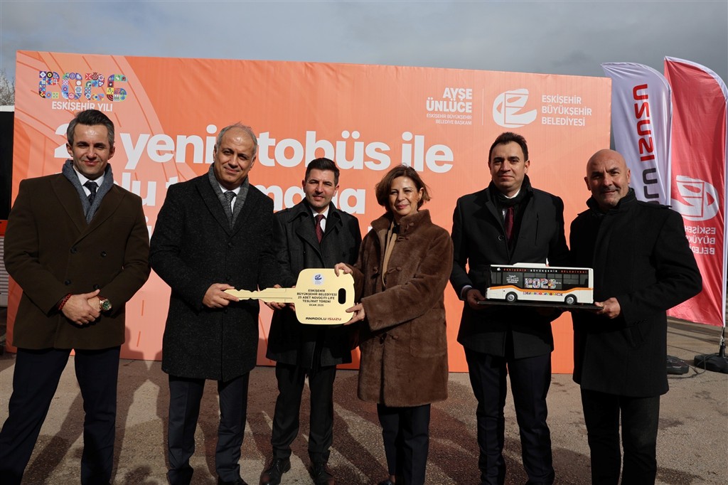Anadolu Isuzu Eskişehir’in Ulaşım Filosunu Güçlendirdi