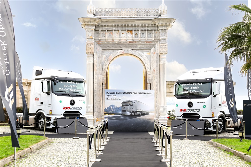 Mars Logistics, Filosunu 150 Adet Mercedes-Benz Actros L ProCab ile Genişletti
