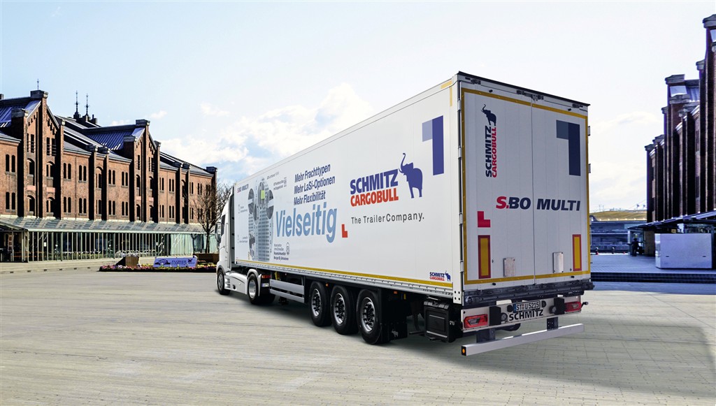 Schmitz Cargobull’dan Değişen Taşımacılık Gereksinimlerine Yönelik Yeni Askılı Tekstil Taşıyıcı Semi-treyler: S.BO MULTI