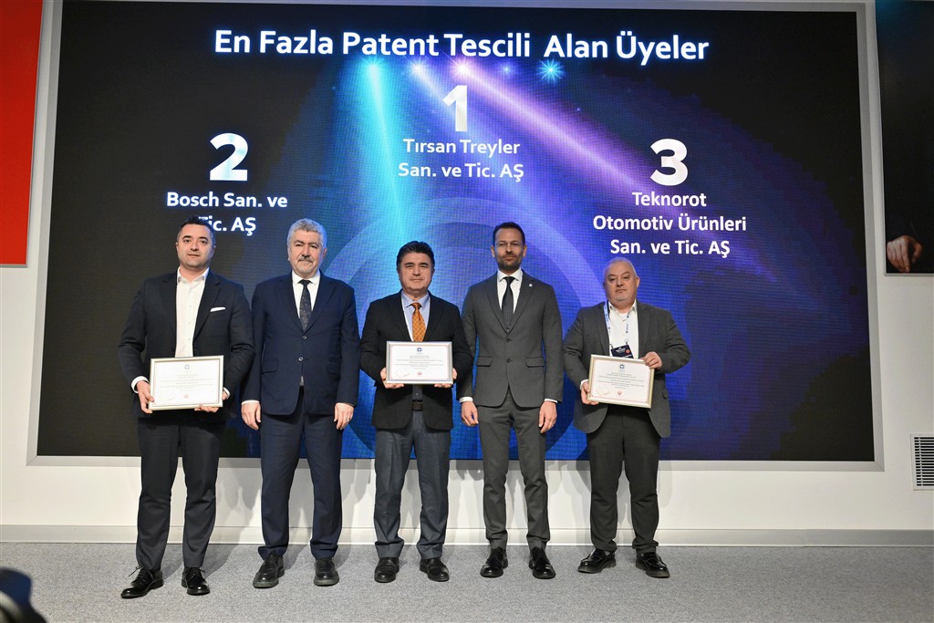 TIRSAN, PATENT ÖDÜLLERİNDE ÜST ÜSTE 4. KEZ,TOPLAMDA 6. KEZ ŞAMPİYON OLDU
