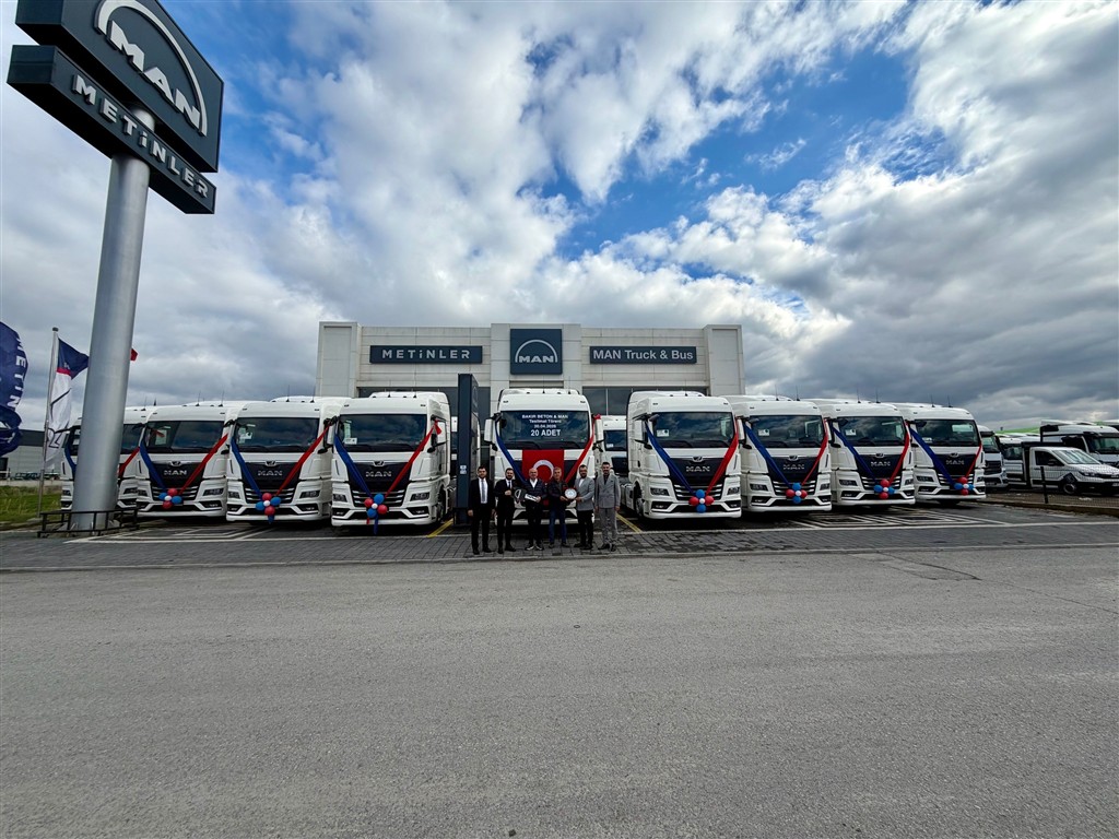 Kayseri’nin köklü firması Bakır Beton,operasyonel gücünü 20 adet MAN ile pekiştirdi