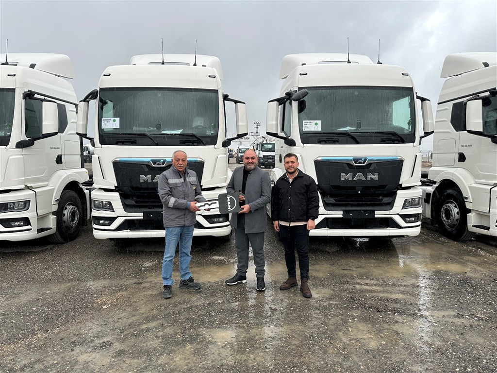 Uluslararası Taahhüt Şirketi Makimsan, Araç Parkını 20 adet MAN Çekiciyle Güçlendirdi