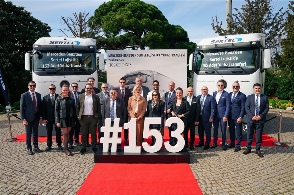 Sertel Grup Lojistik, Araç Filosunu 153 Adet Mercedes-Benz Actros ve Atego ile Genişletti