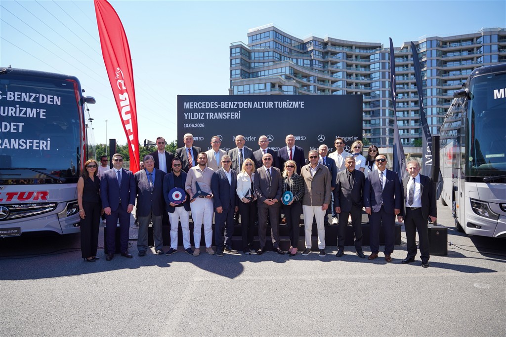 Altur Turizm Filosunu 20 Adet Mercedes-Benz Tourismo 15 ile Güçlendirdi