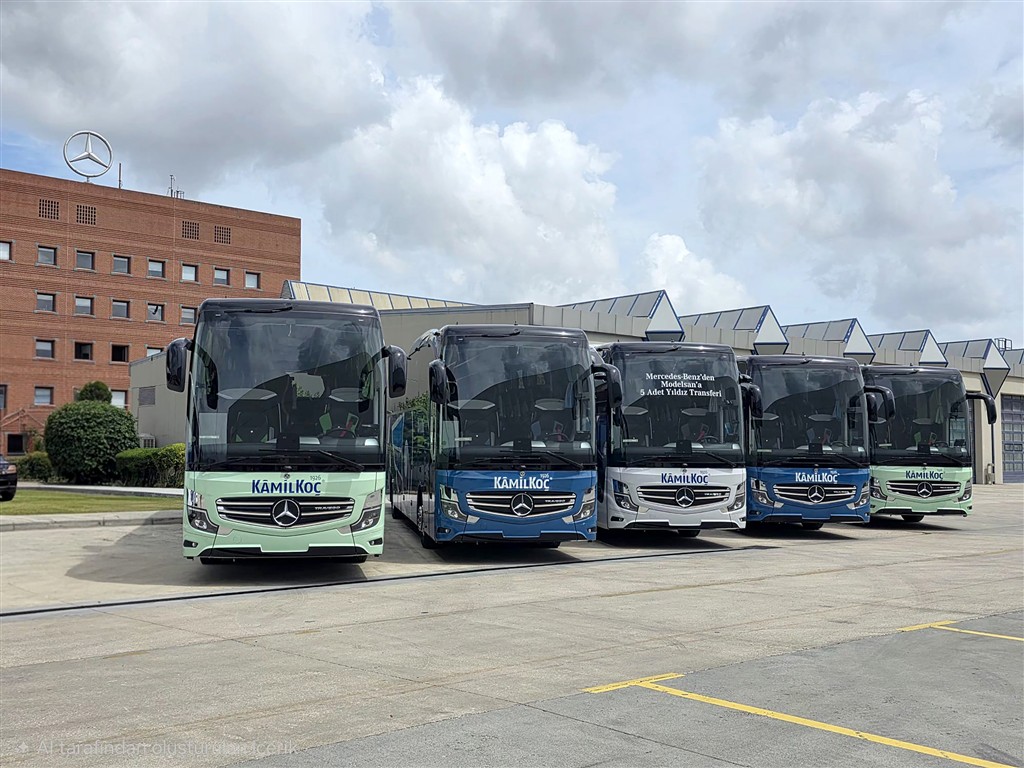 Modelsan, 5 yeni Mercedes Travego yatırımıyla Kâmil Koç filosuna güç kattı