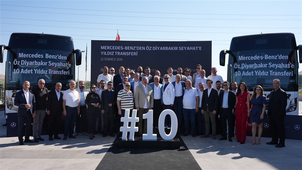Mercedes-Benz Türk’ten Öz Diyarbakır’ın Filosuna 10 Yeni Travego