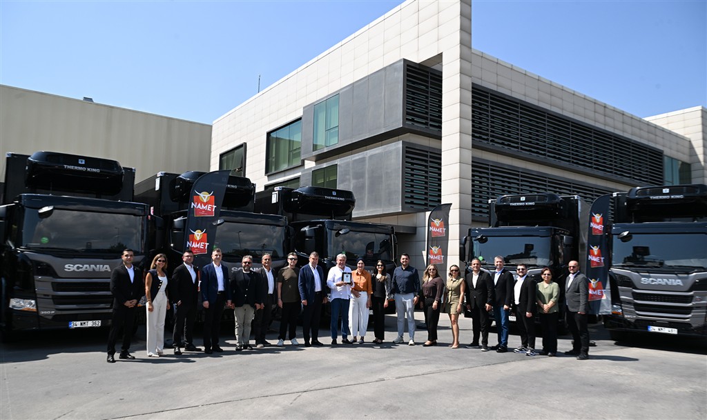 Namet, Soğuk Zincir Filosunu Scania ve Thermo King ile Güçlendiriyor