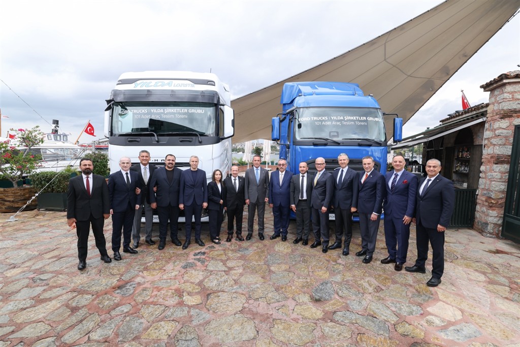 Ford Trucks’tan Yılda Şirketler Grubu’na 101 Araçlık Teslimat